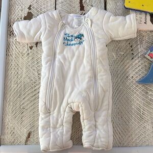 Baby Merlin’s magic sleep suit size small 3-6 months 12-18 pounds